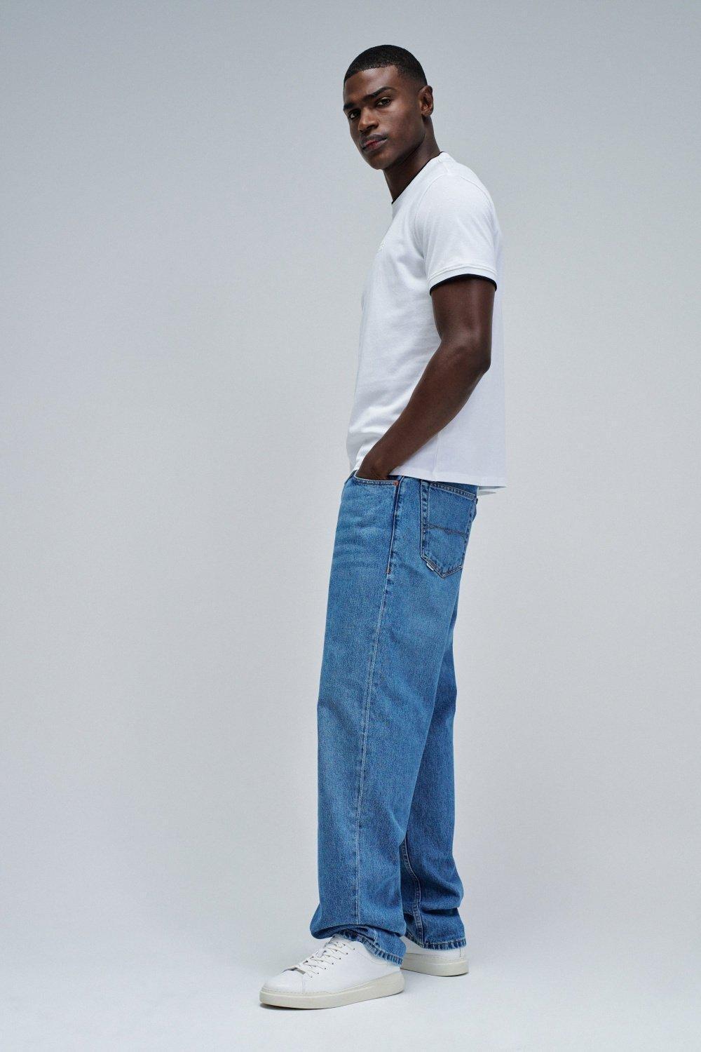 T-Shirt Slim Fit With Branding, White, medium