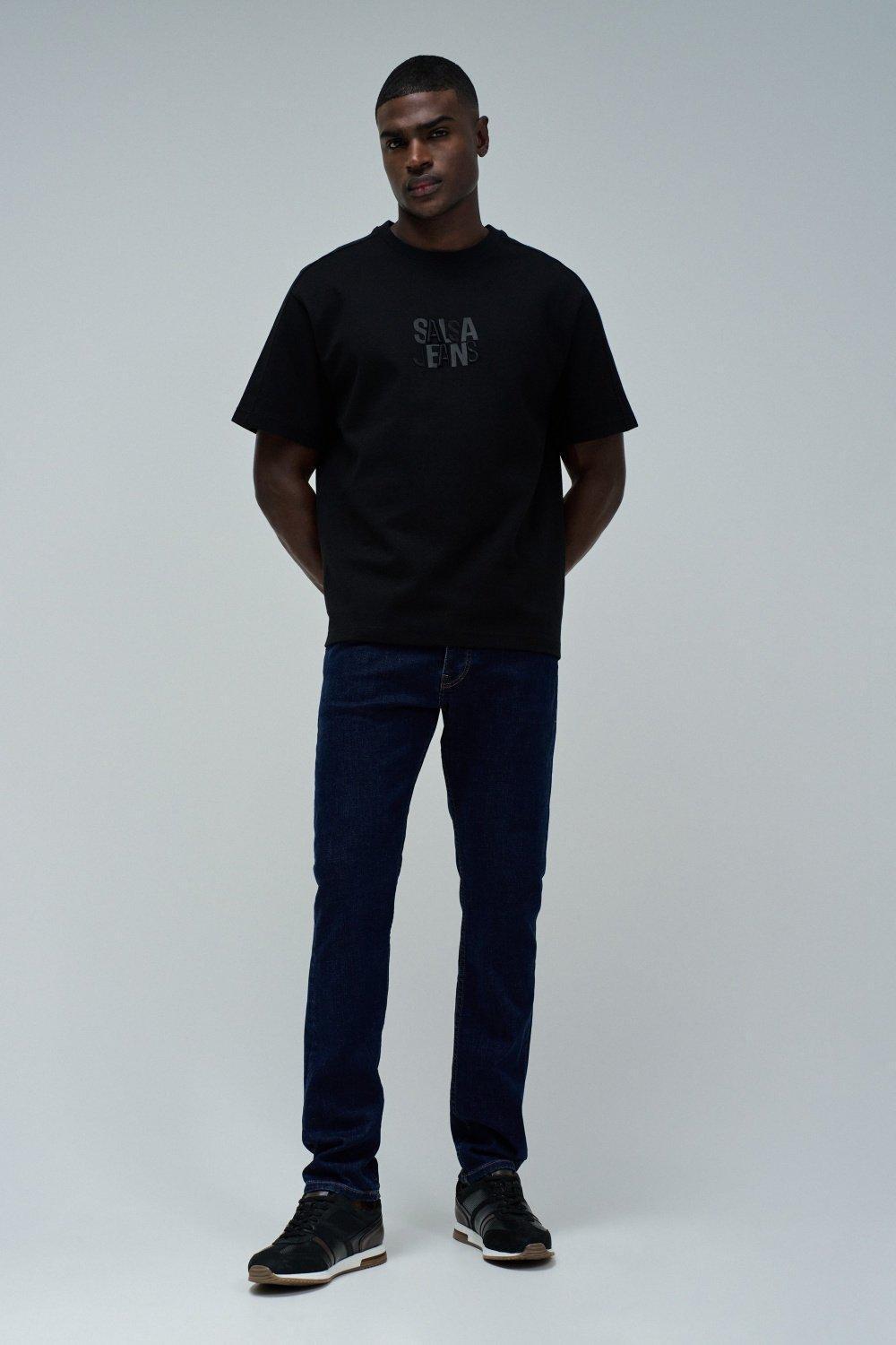 Branding T-Shirt, Black, medium