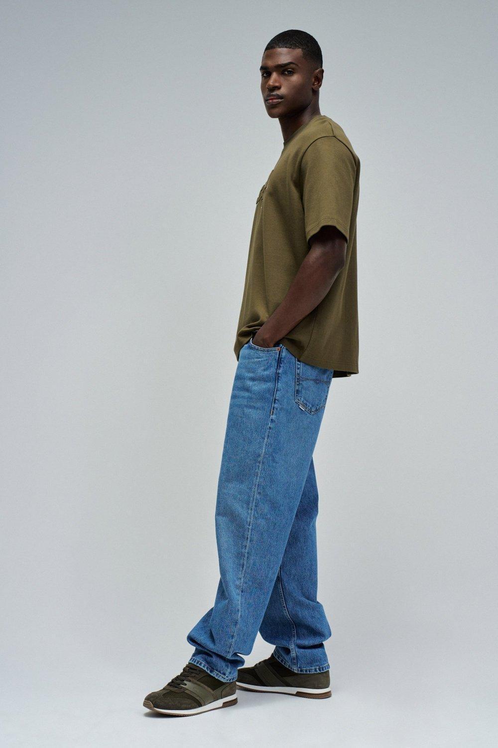 T-Shirt With Branding, Green, medium