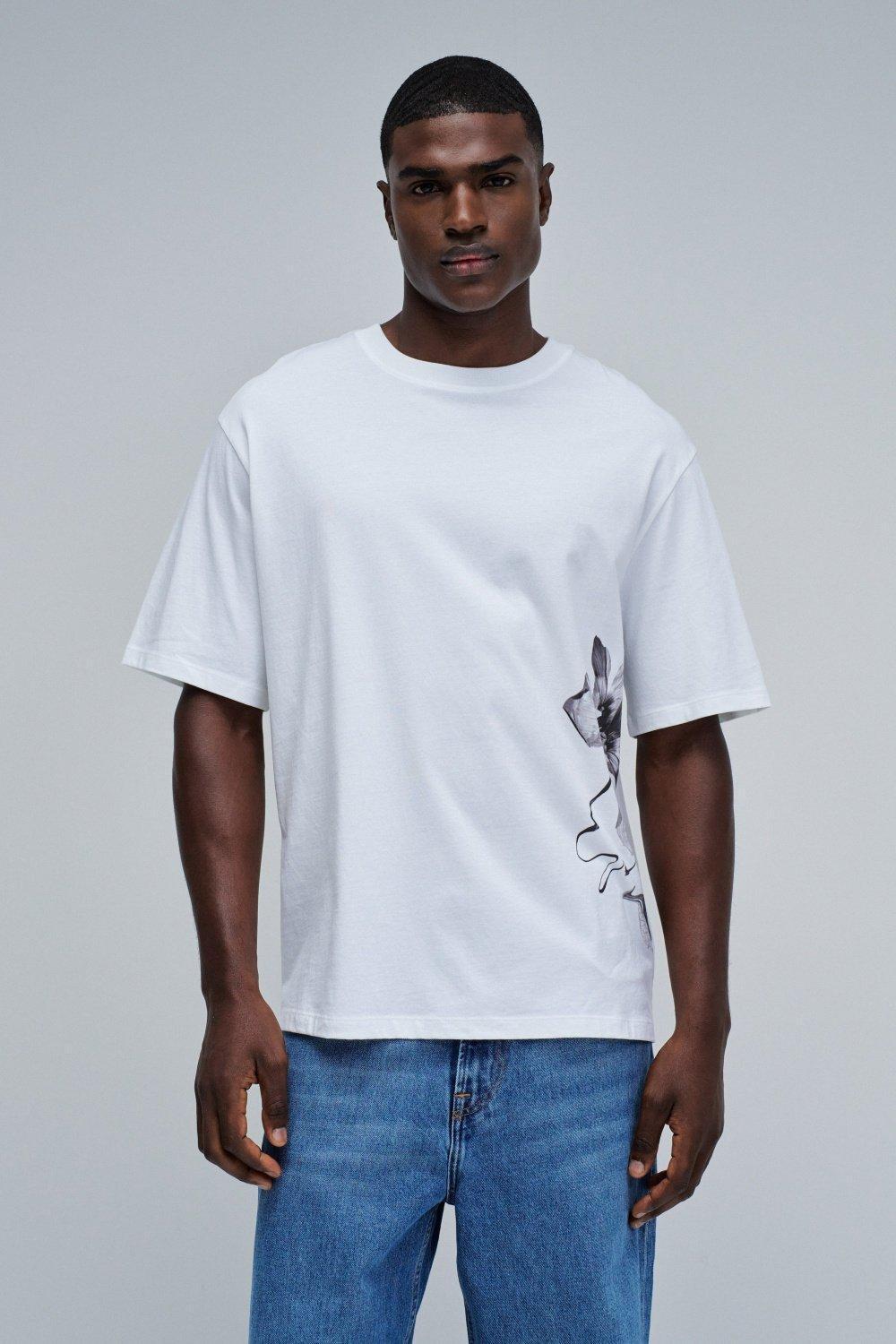 Short Padded Coat, White, large image number 0