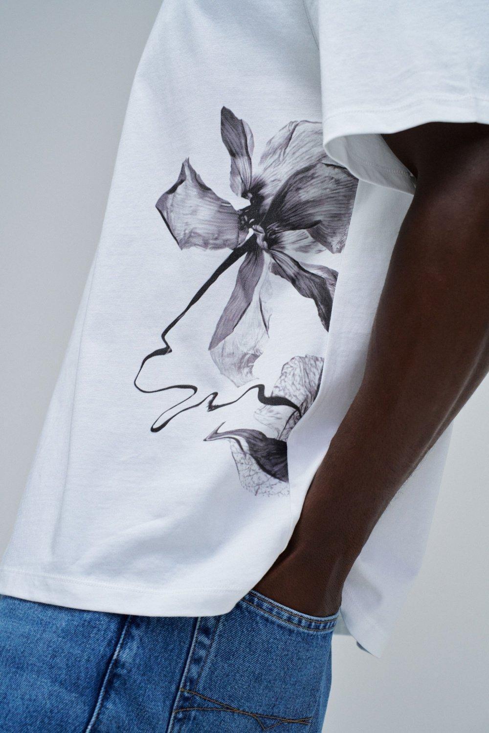 Short Padded Coat, White, large image number 4