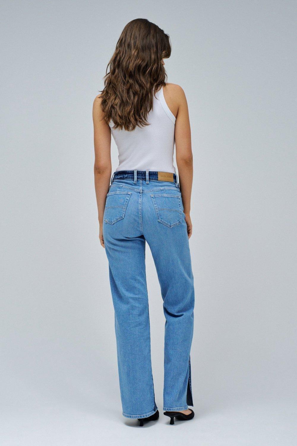 ed Denim Wide-Leg Jeans, , large image number 3