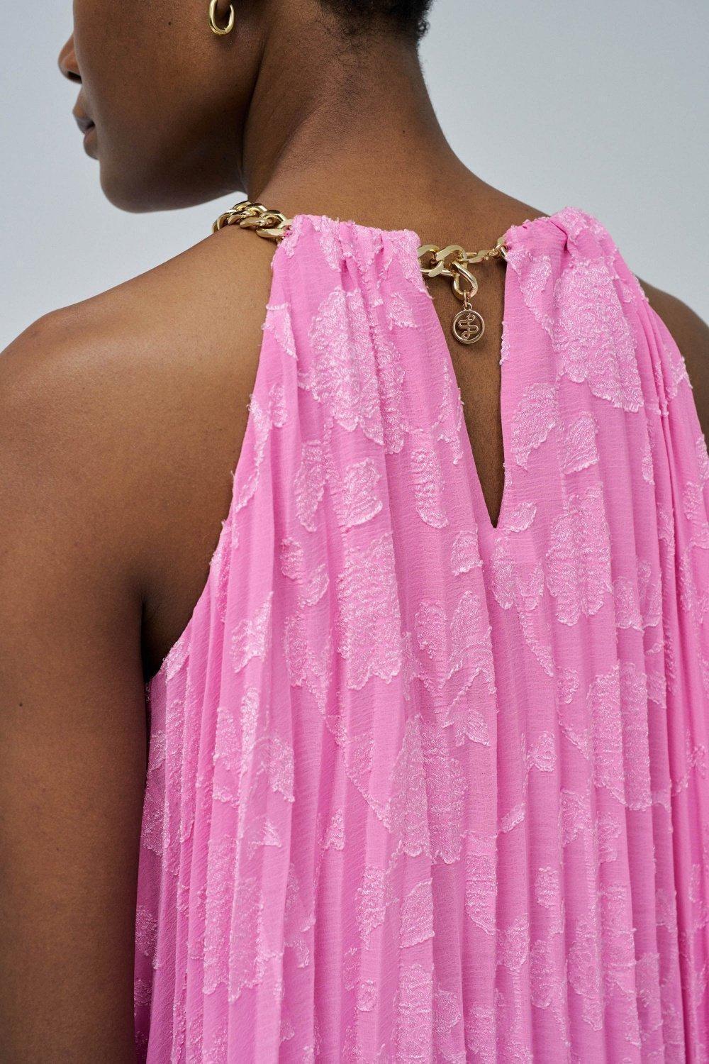 Pink Pleated Top, , large image number 4