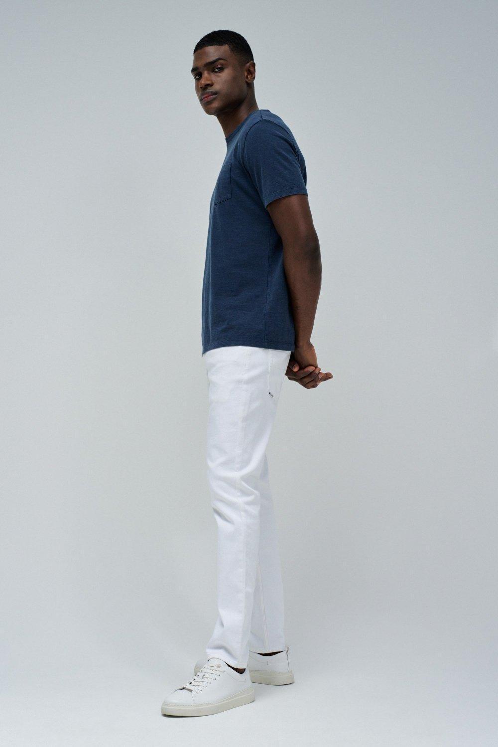 T-Shirt With Branding&nbsp;, Blue, medium