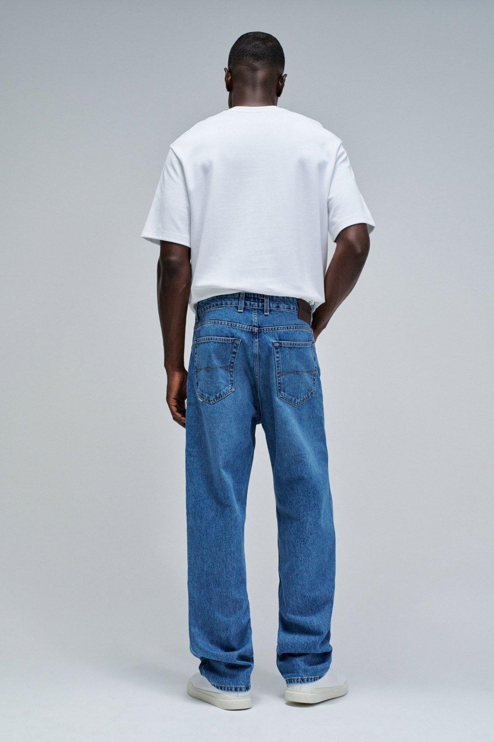 Loose Fit Jeans, Blue, large image number 3