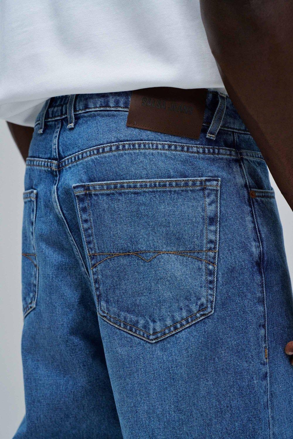 Loose Fit Jeans, Blue, large image number 4