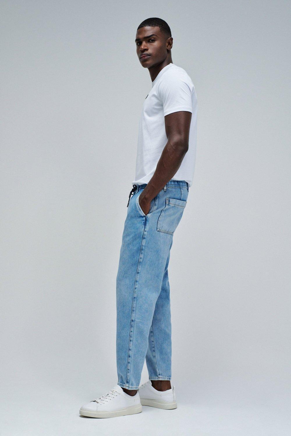 Joggers Regular Fit Trousers, Blue, medium