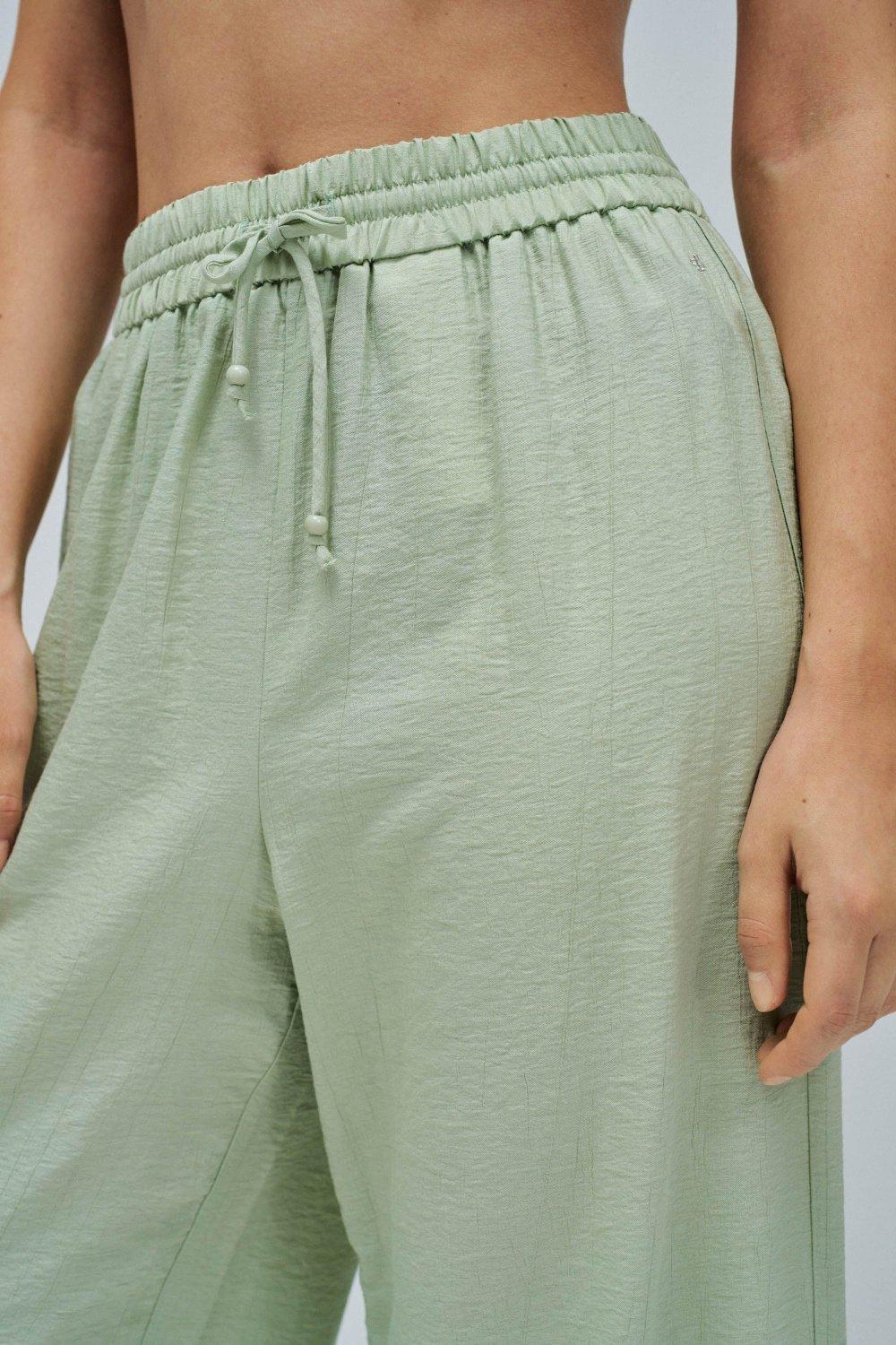 Flowing Pants, Lime Green, large image number 4