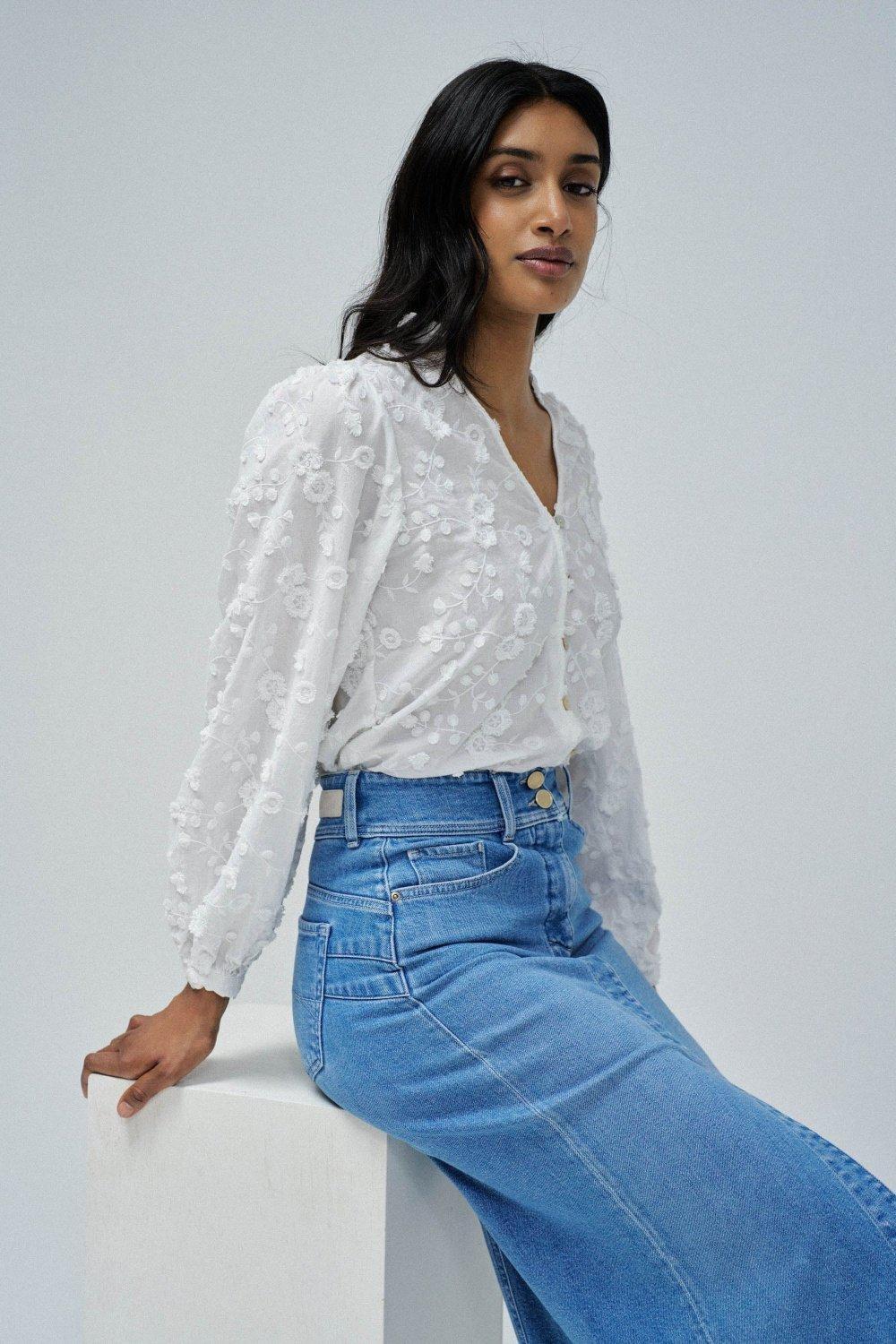 Secret Push In Midi Skirt, Blue, large image number 1