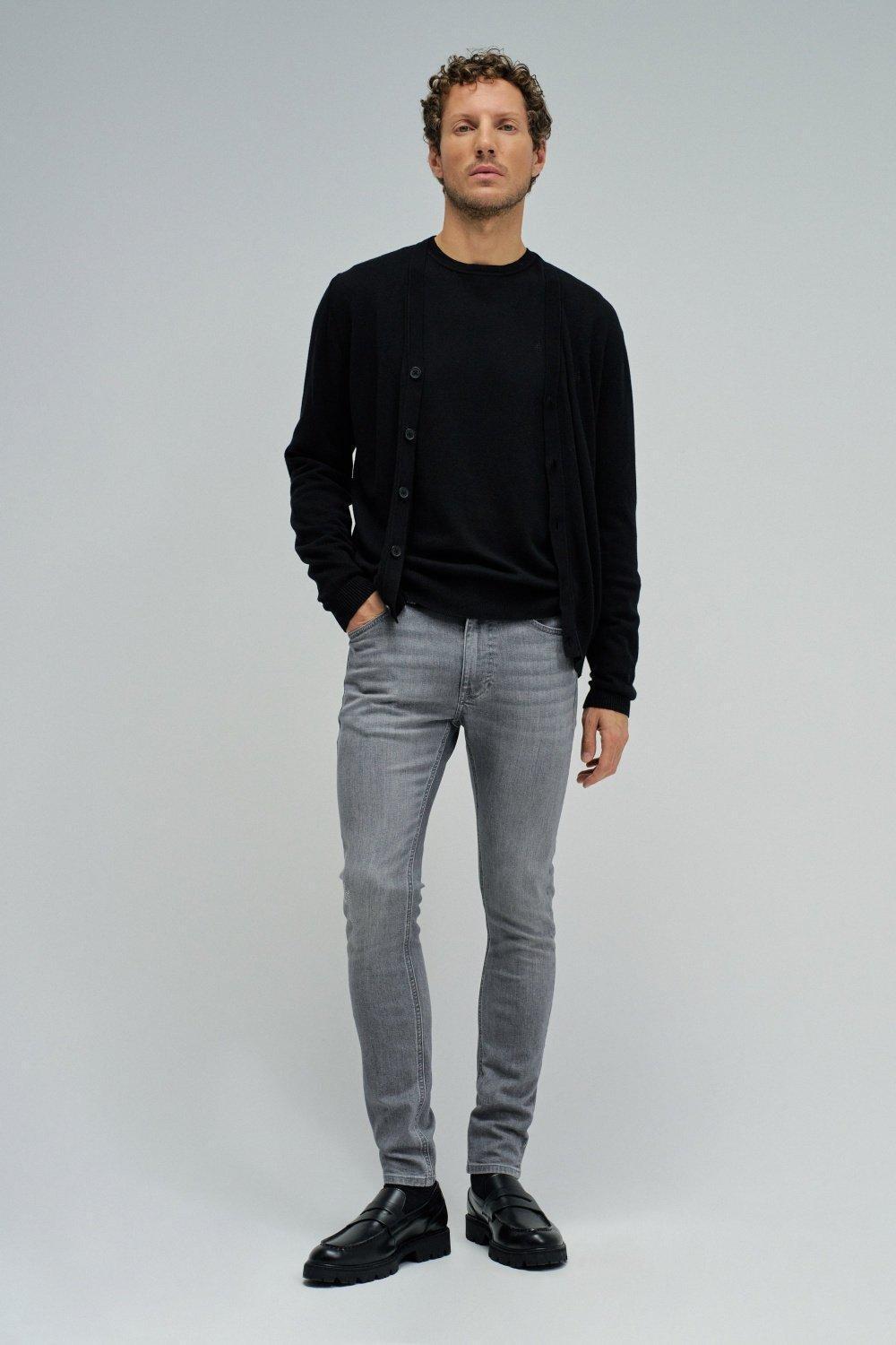 Skinny Fit Jeans, Grey, large image number 1