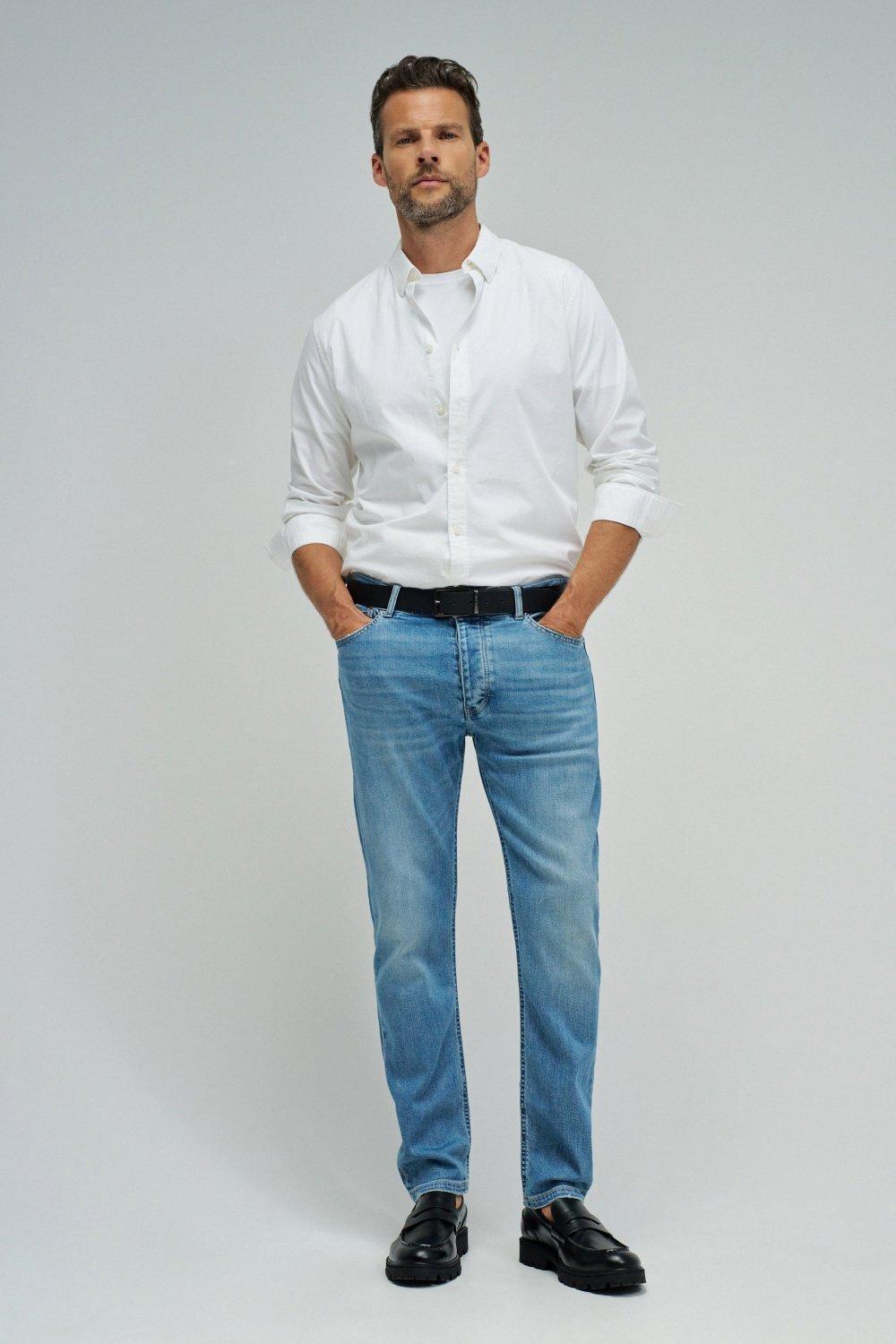Slim Fit Jeans Air Blend, Blue, medium