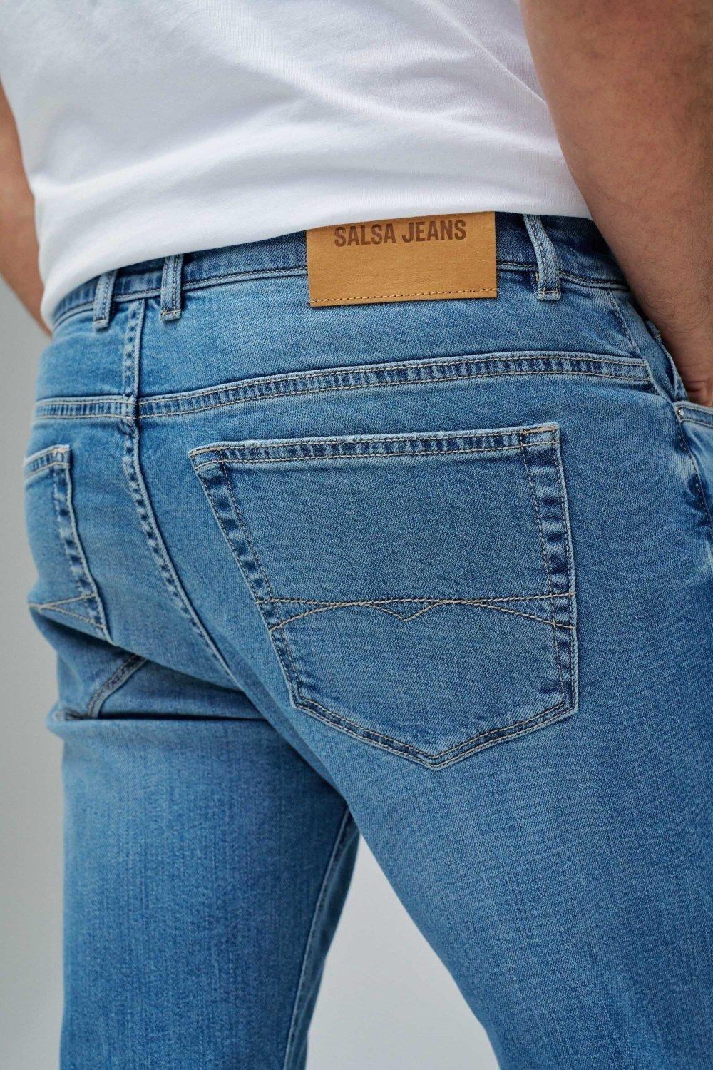 Slim Fit Jeans Air Blend, Blue, large image number 4