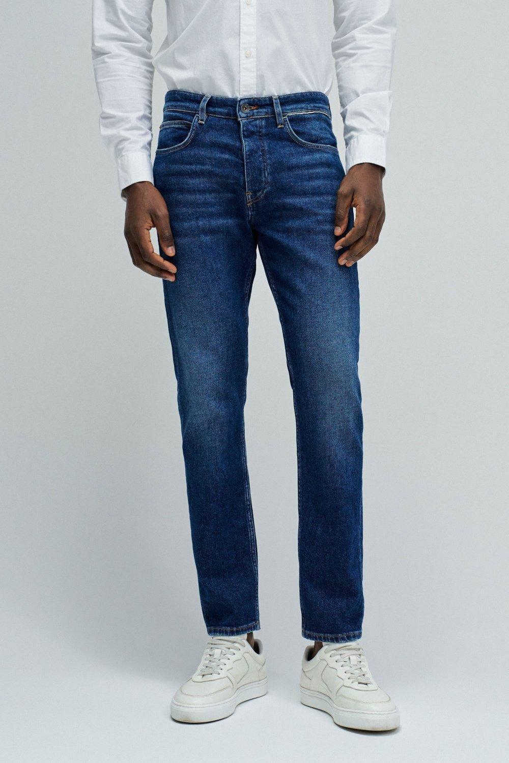 Slim Fit Jeans, Blue, medium