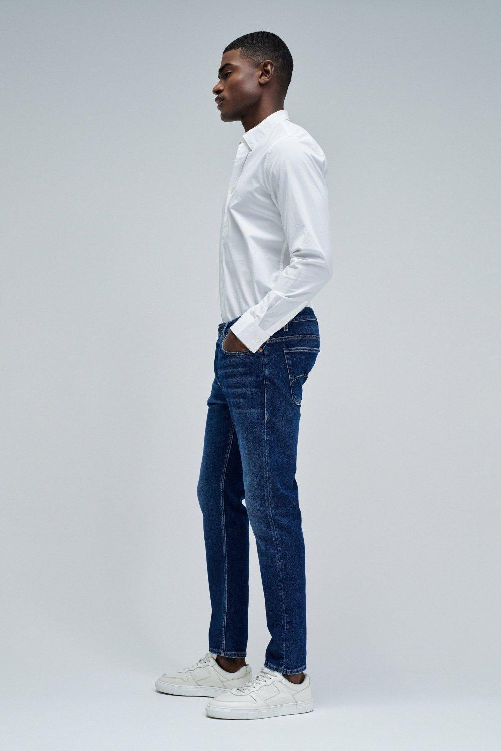 Slim Fit Jeans, Blue, medium