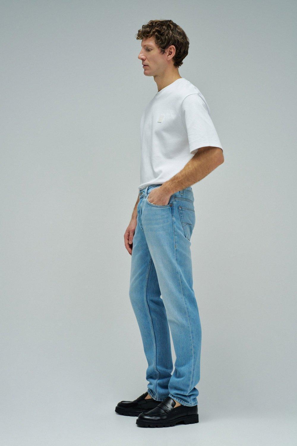 جينز Air Blend بقصّة عادية, Blue, medium