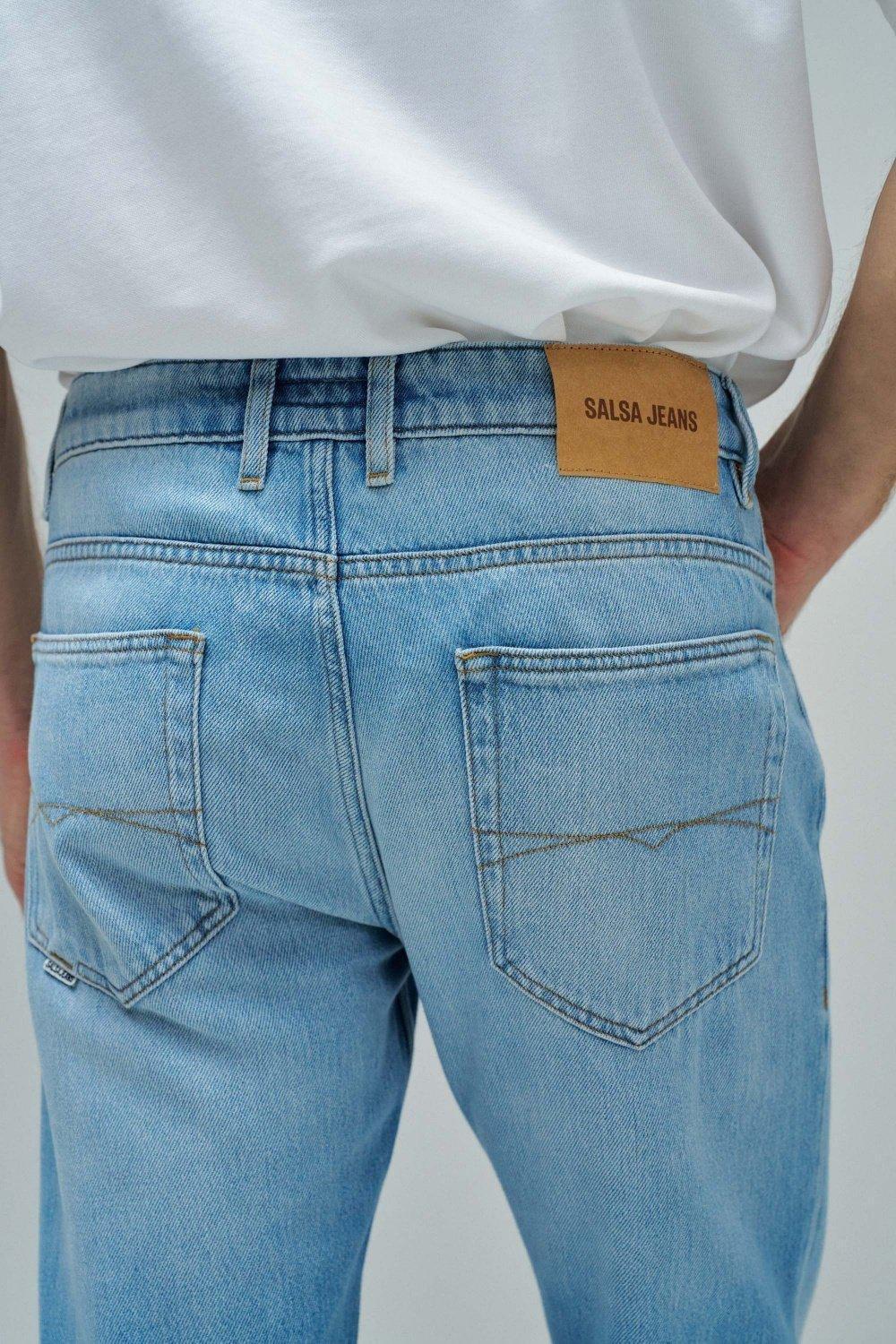 Regular Fit Air Blend Jeans, Blue, large image number 4