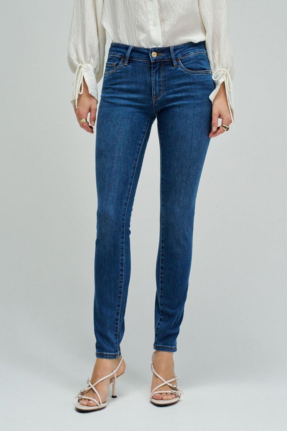 Wonder Push Up Skinny Jeans, Blue, large image number 0