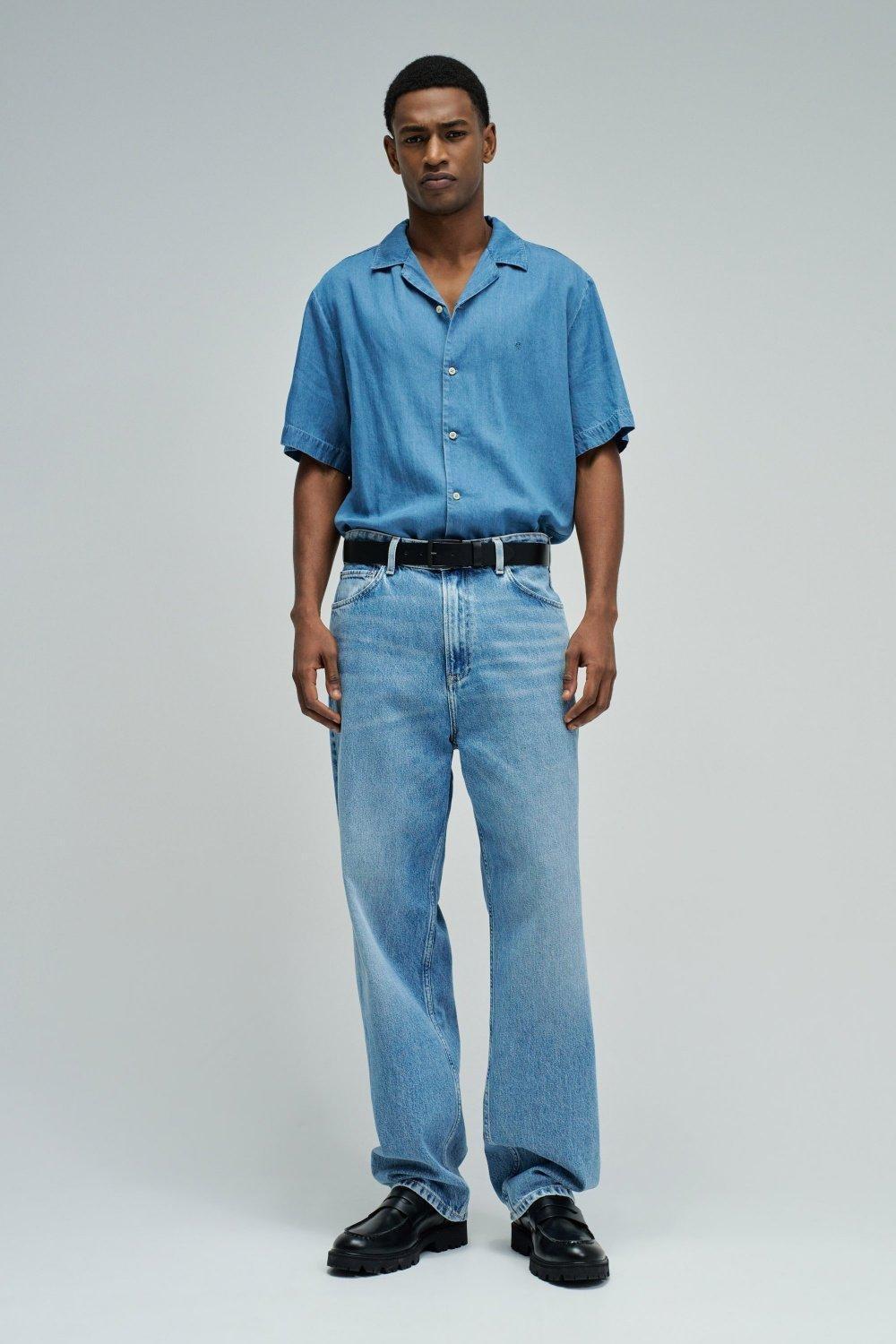 Loose Fit Jeans, Blue, medium