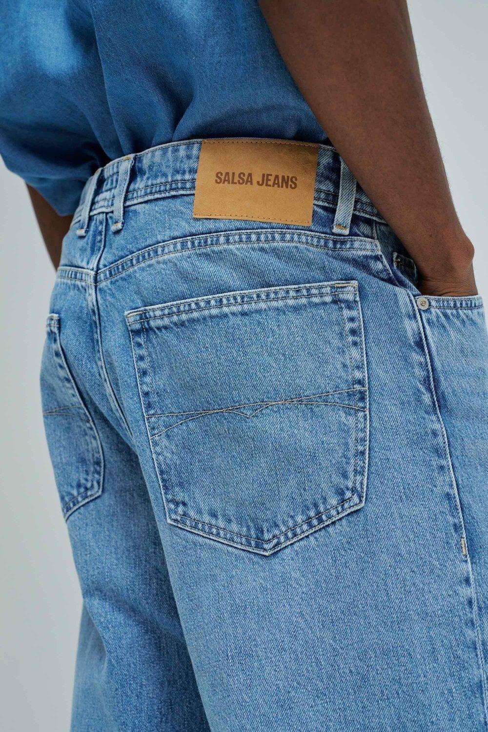 Loose Fit Jeans, Blue, large image number 4