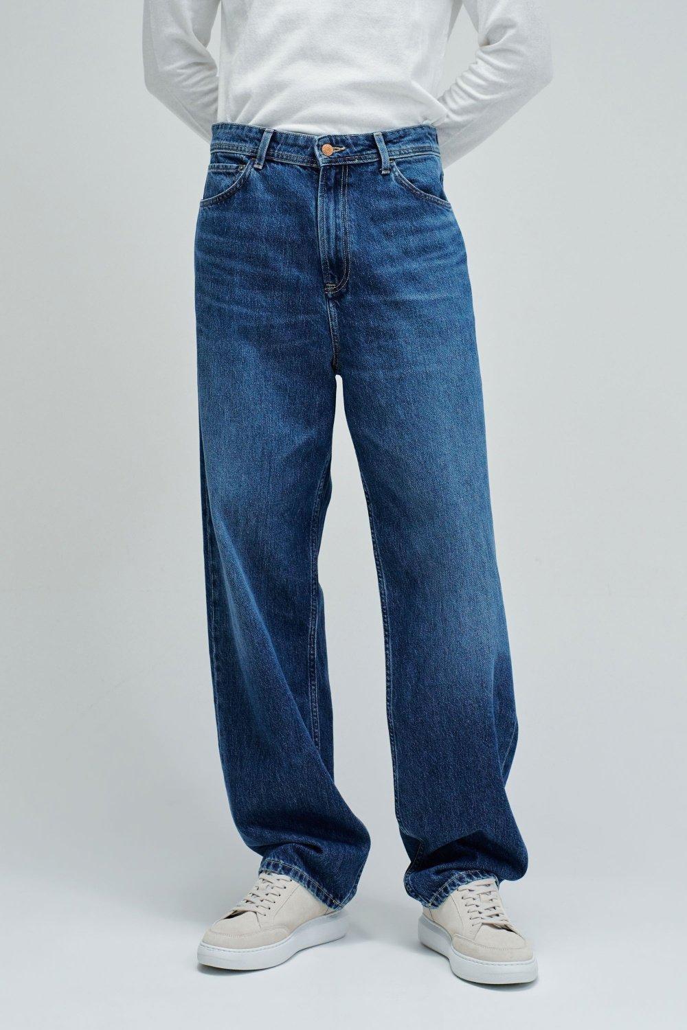 Loose Fit Jeans, Navy, large image number 0