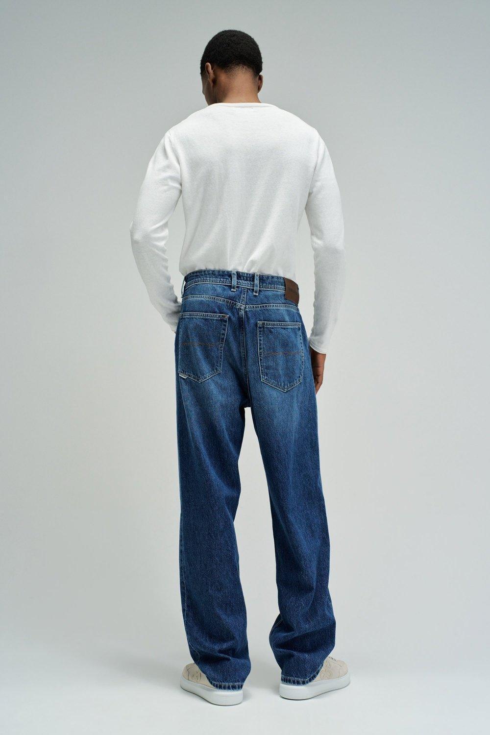 Loose Fit Jeans, Navy, large image number 3