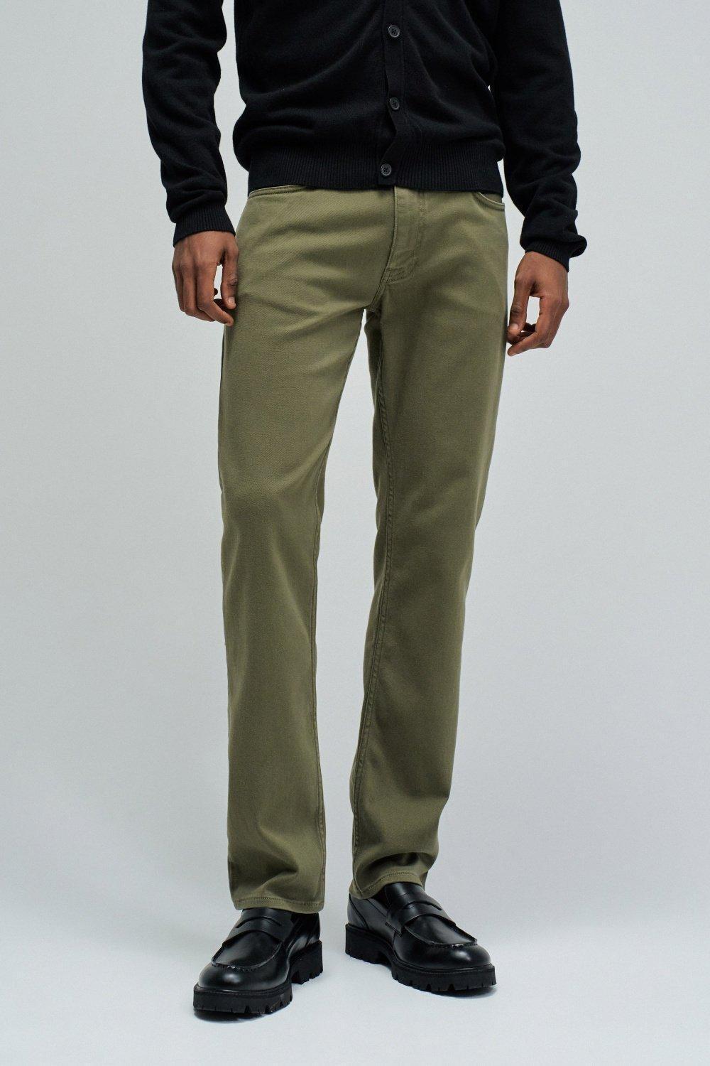 Regular Fit S-Activ Trousers, Green, large image number 0