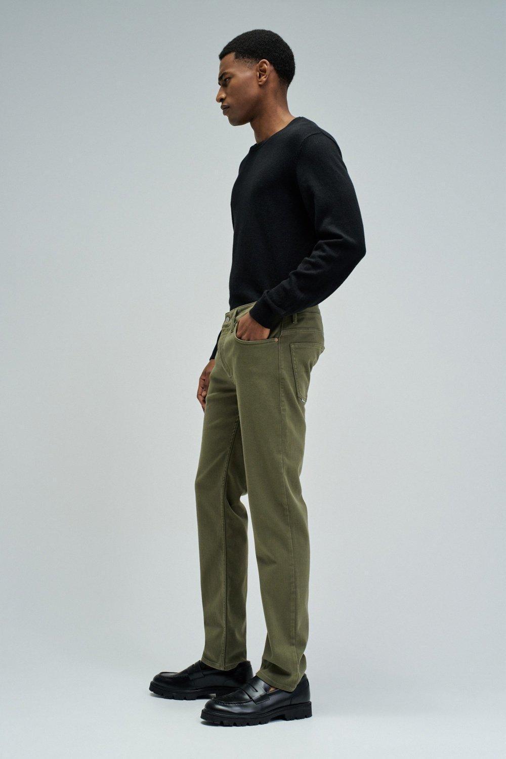 Regular Fit S-Activ Trousers, Green, large image number 2