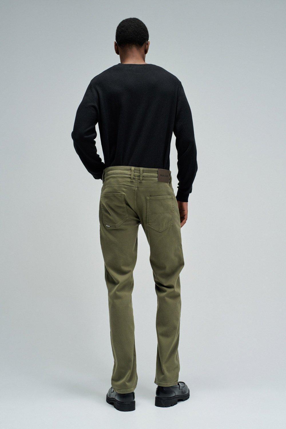 Regular Fit S-Activ Trousers, Green, large image number 3