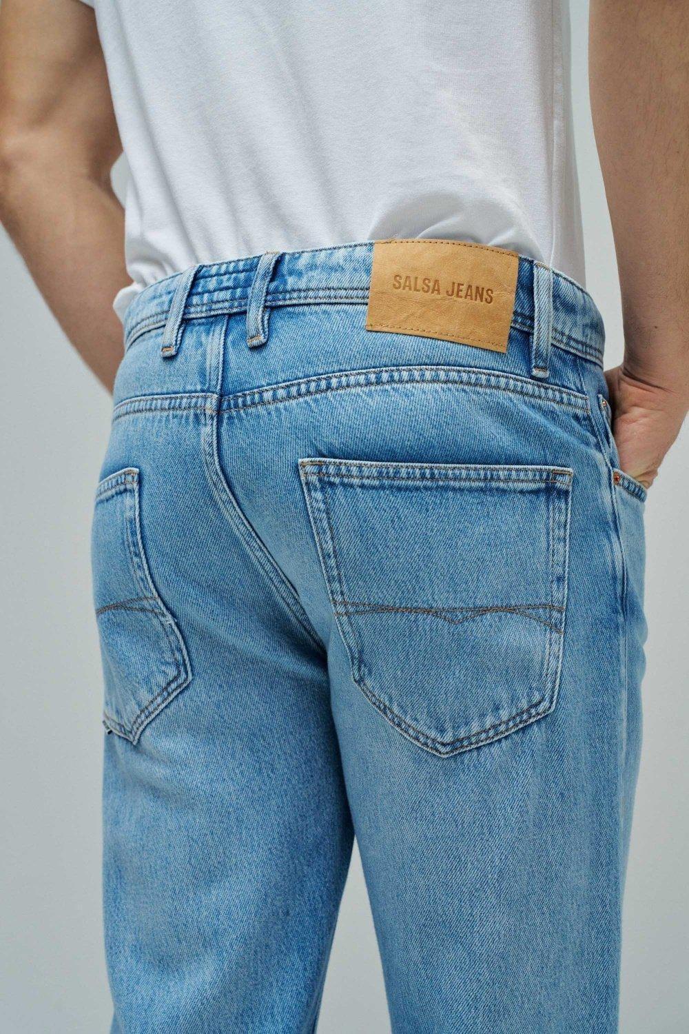 Straight Fit Jeans Air Blend, Blue, large image number 4