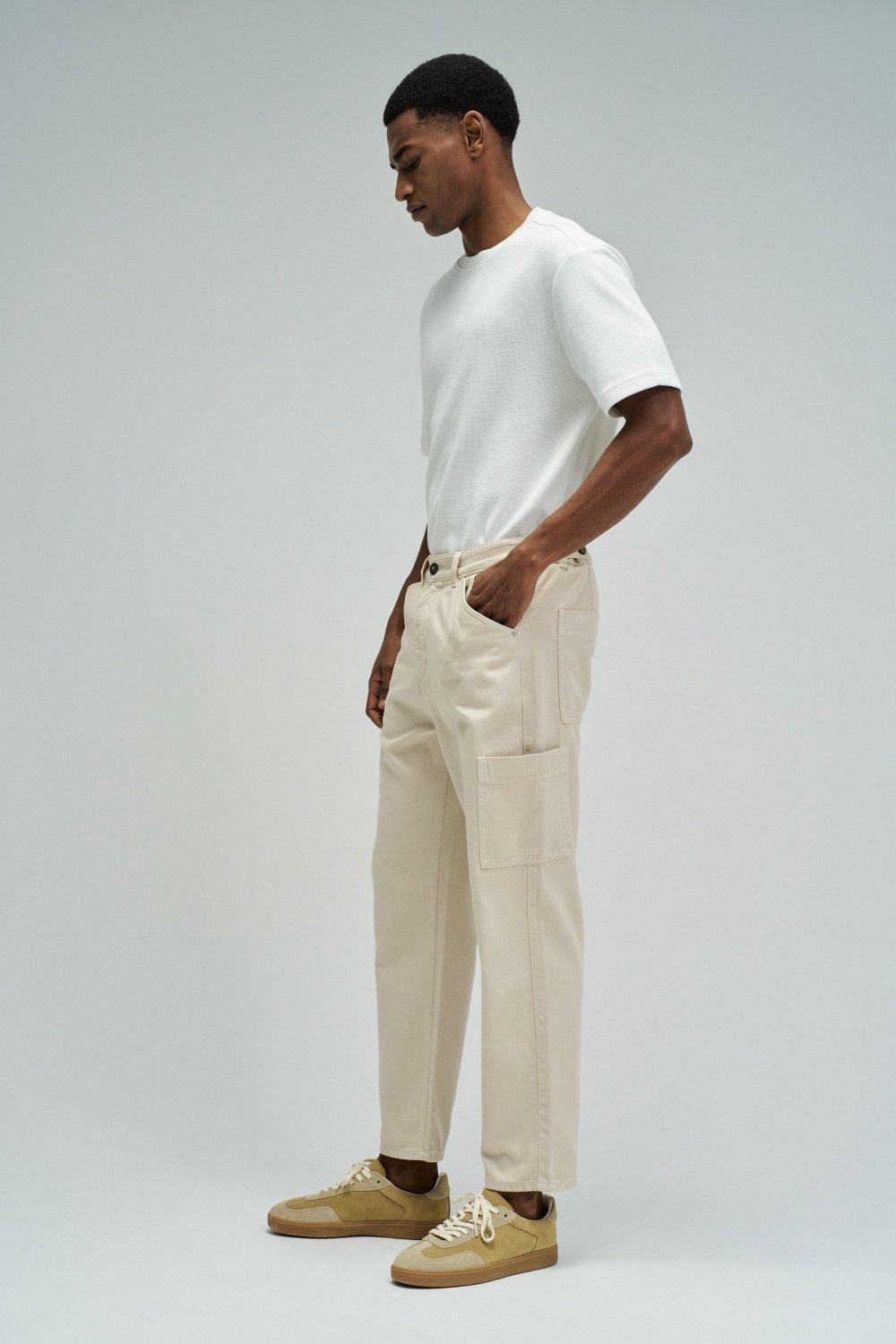 Relaxed Fit Trousers, Grey, large image number 2