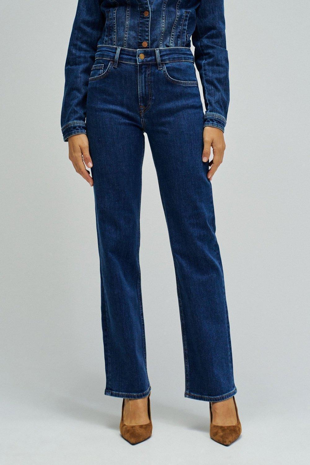 True Straight Jeans, Navy, large image number 0