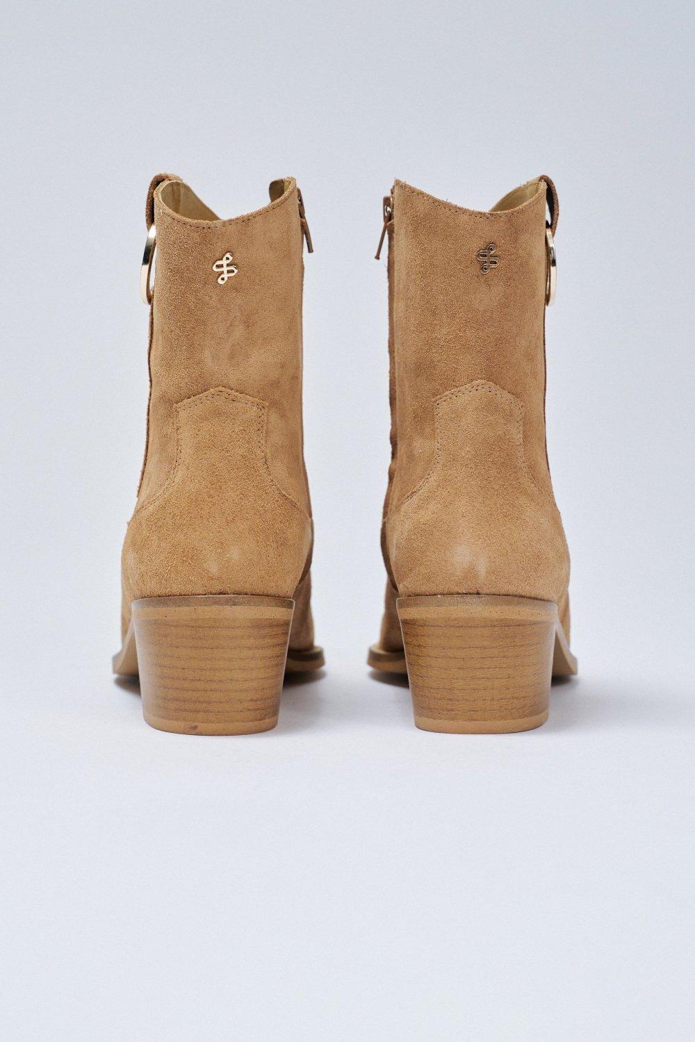 Suede Boots, Brown, large image number 3