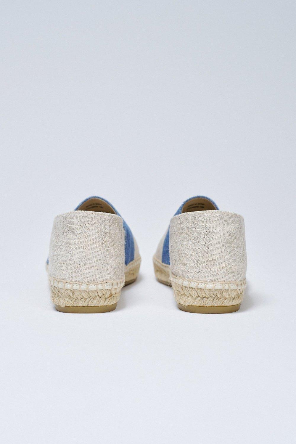 Denim Detail Alpercatas, Pearl, large image number 3