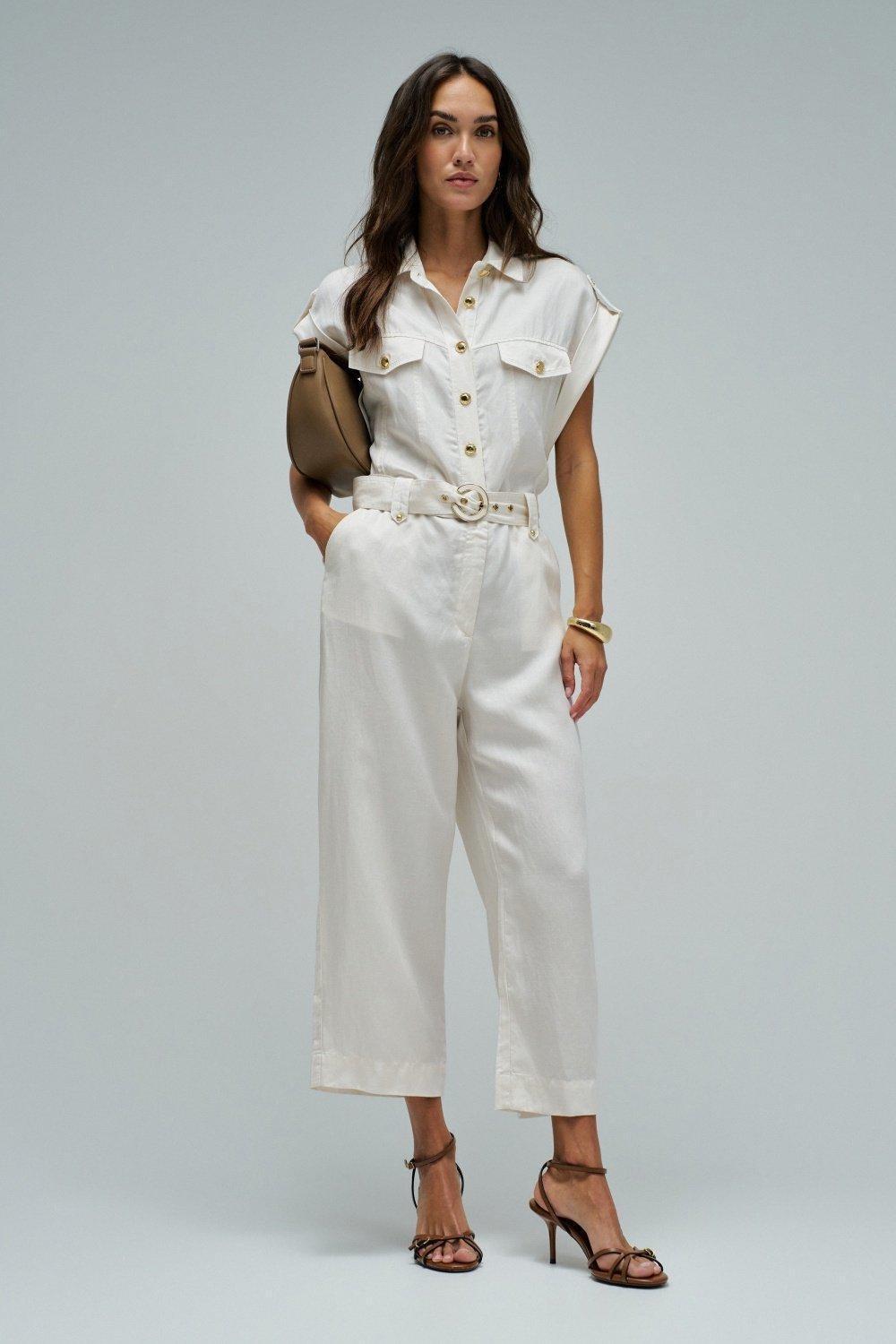 Lightdenim Overall, Beige, medium