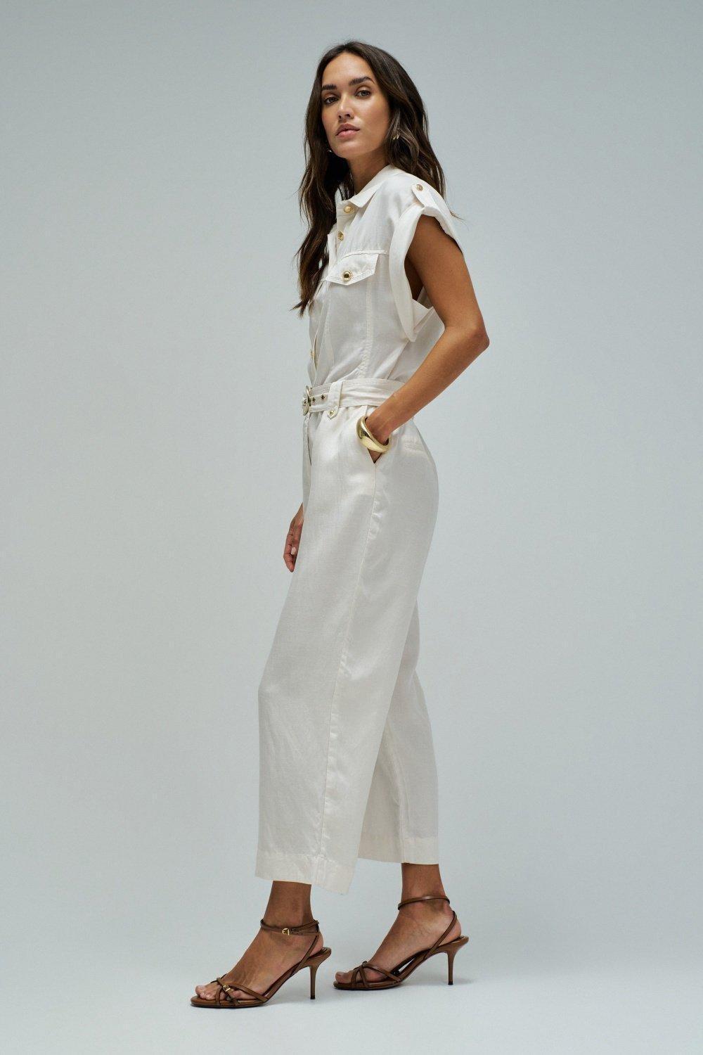 Lightdenim Overall, Beige, medium