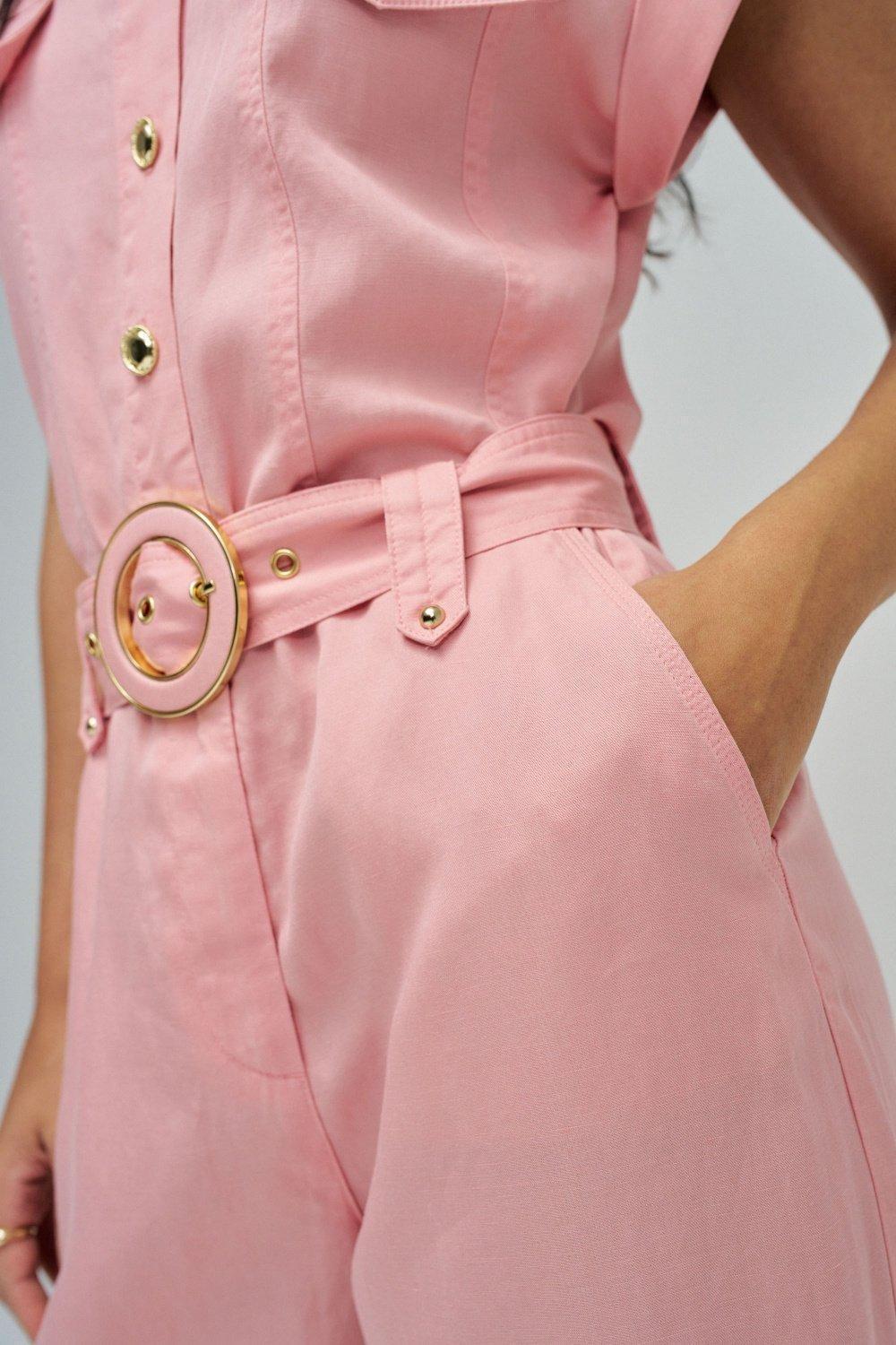 Lightdenim Overall, Pink, large image number 4