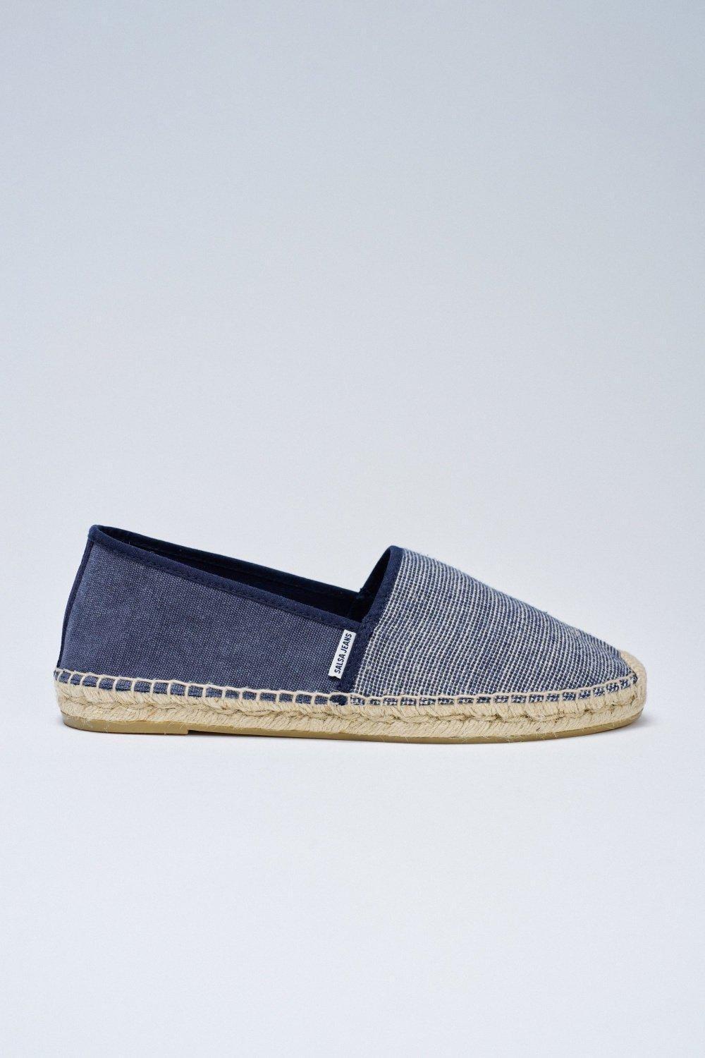 حذاء أبركاطا بقماش منسوج, Blue, medium