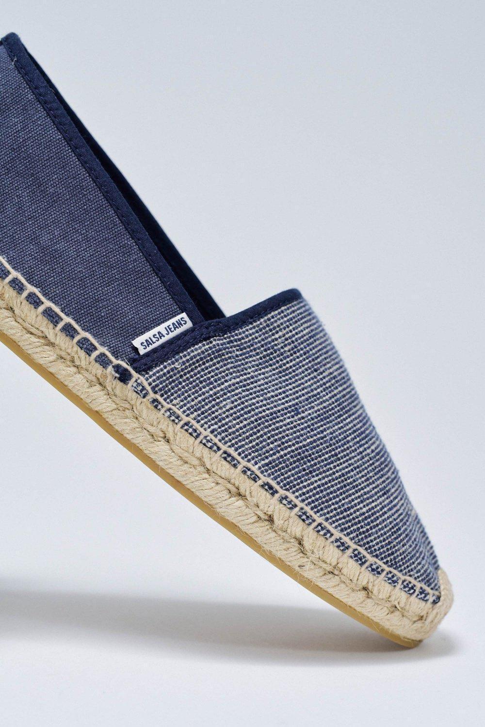 حذاء أبركاطا بقماش منسوج, Blue, medium