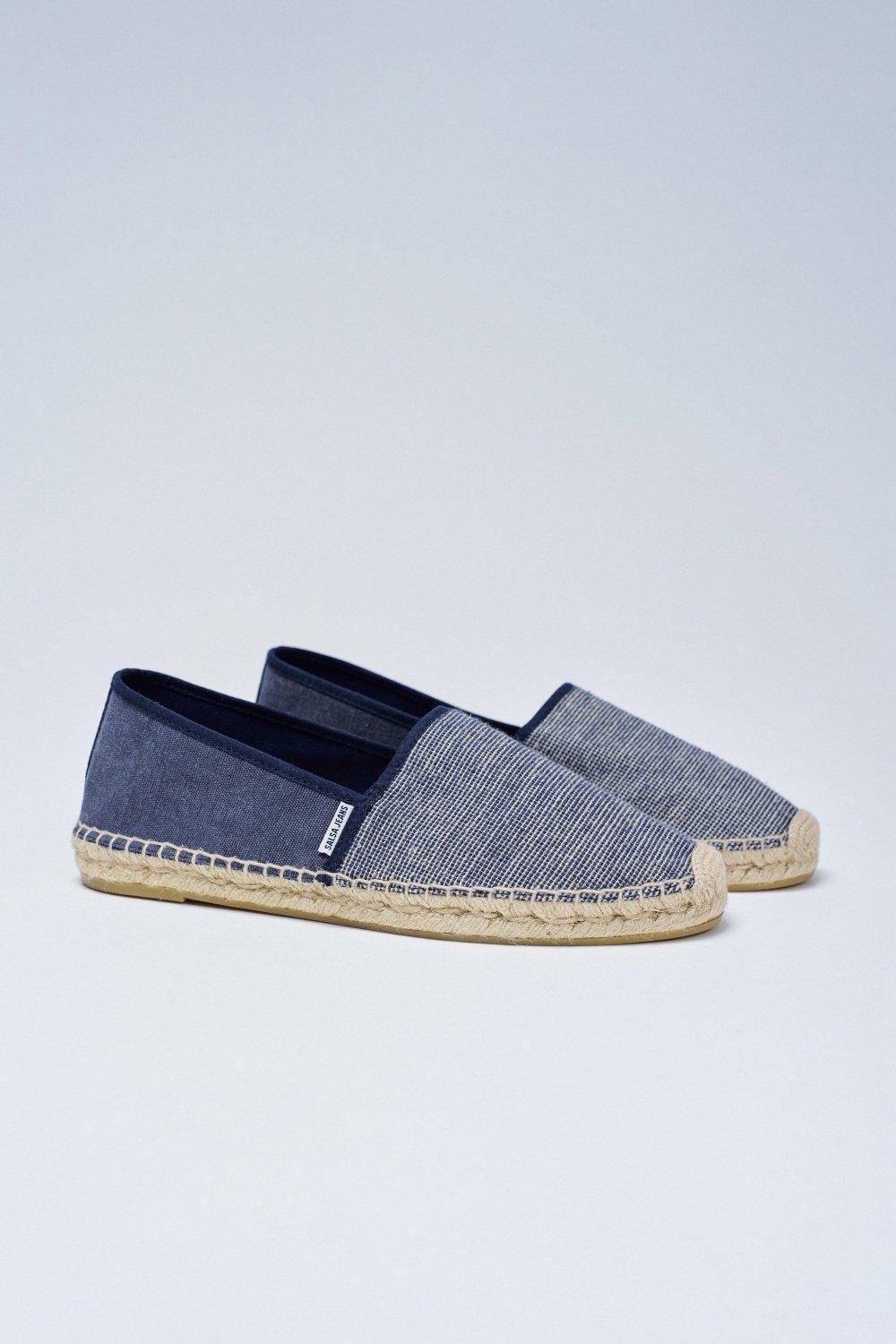 حذاء أبركاطا بقماش منسوج, Blue, medium