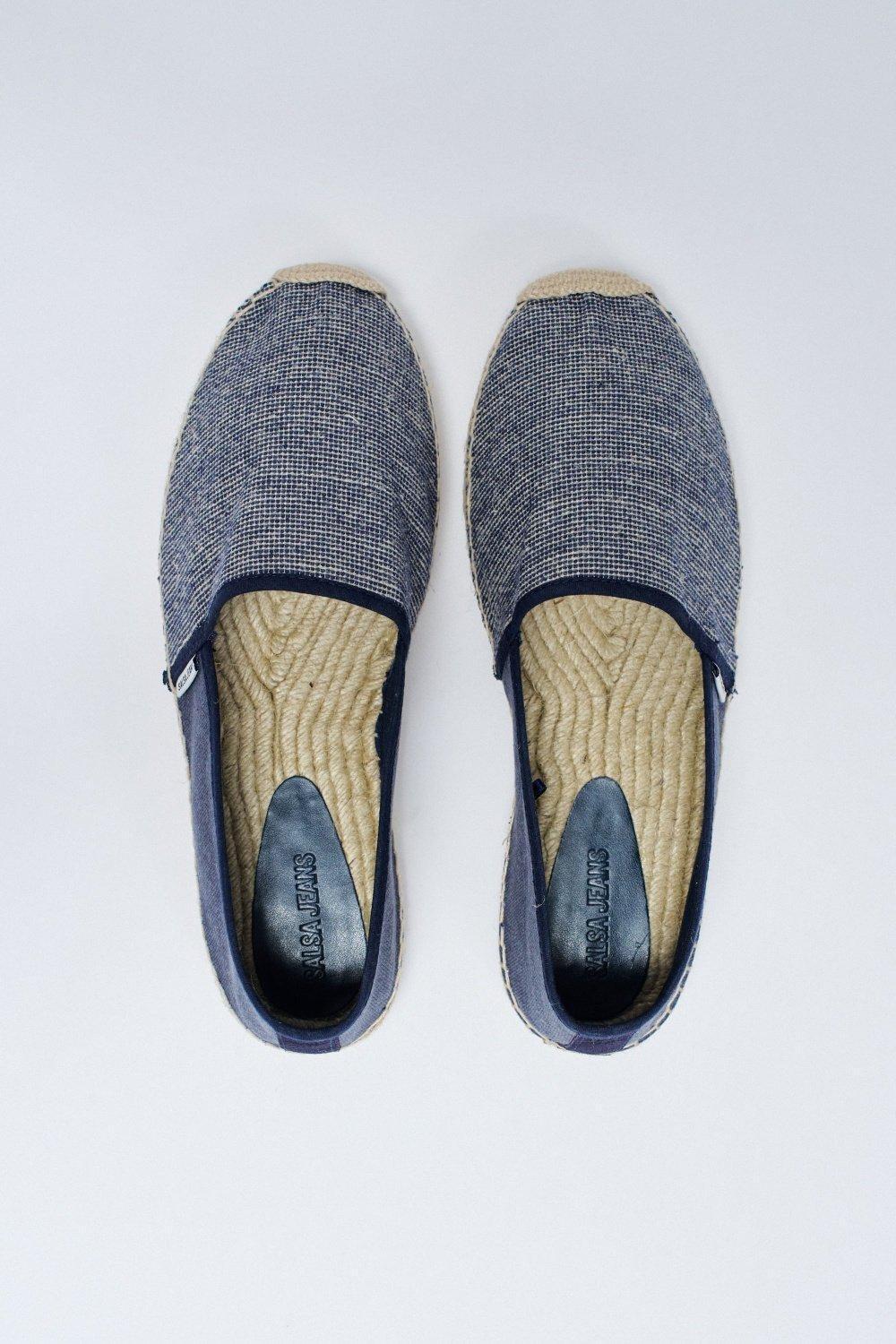 Striped Alpercatas, Blue, large image number 4