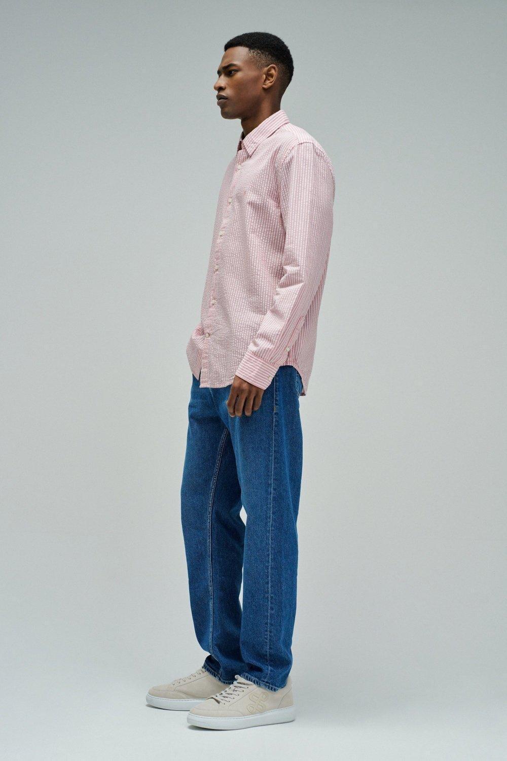 Shirt With Stripes, Dark Pink, large image number 2