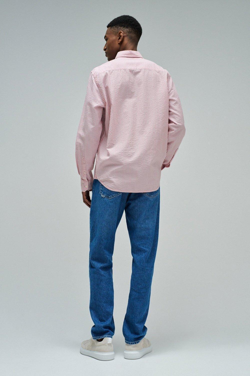 Shirt With Stripes, Dark Pink, large image number 3