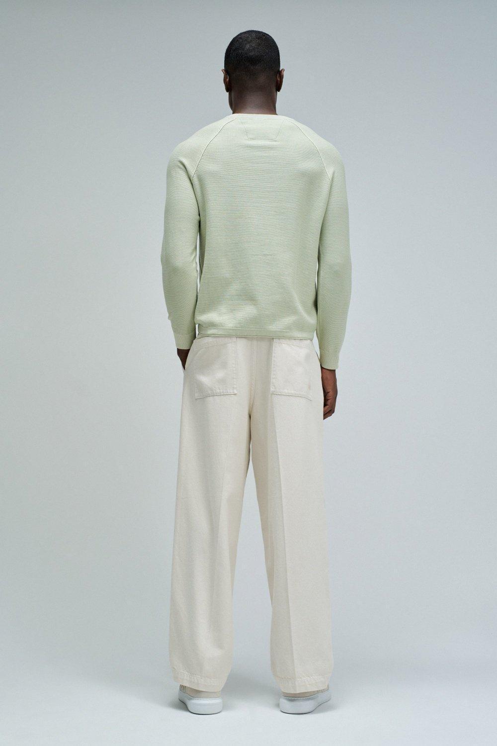 Knitted Jumper, Green, large image number 3