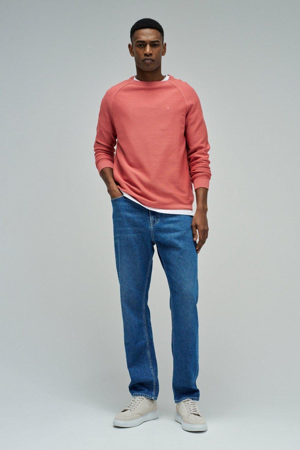 Knitted Jumper, Dark Pink, medium