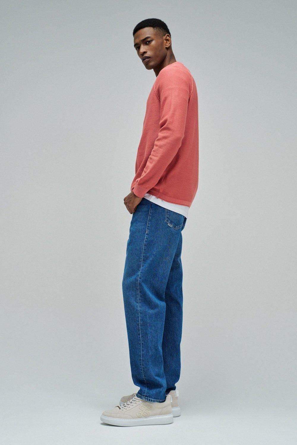 Knitted Jumper, Dark Pink, large image number 2