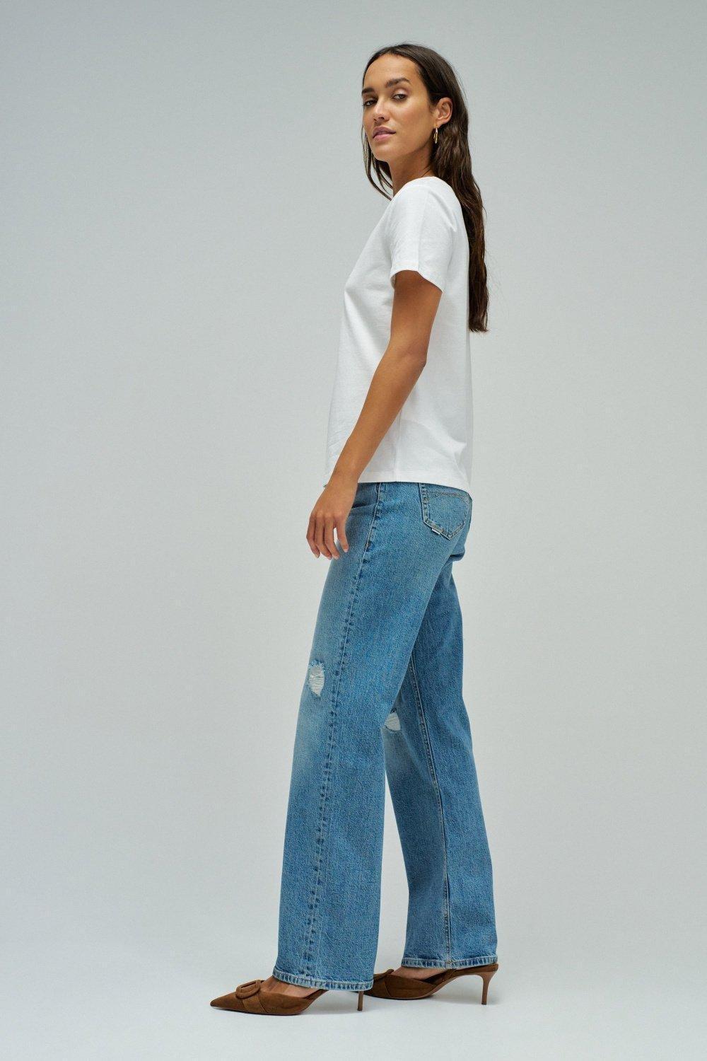 T-Shirt With Branding, Beige, medium