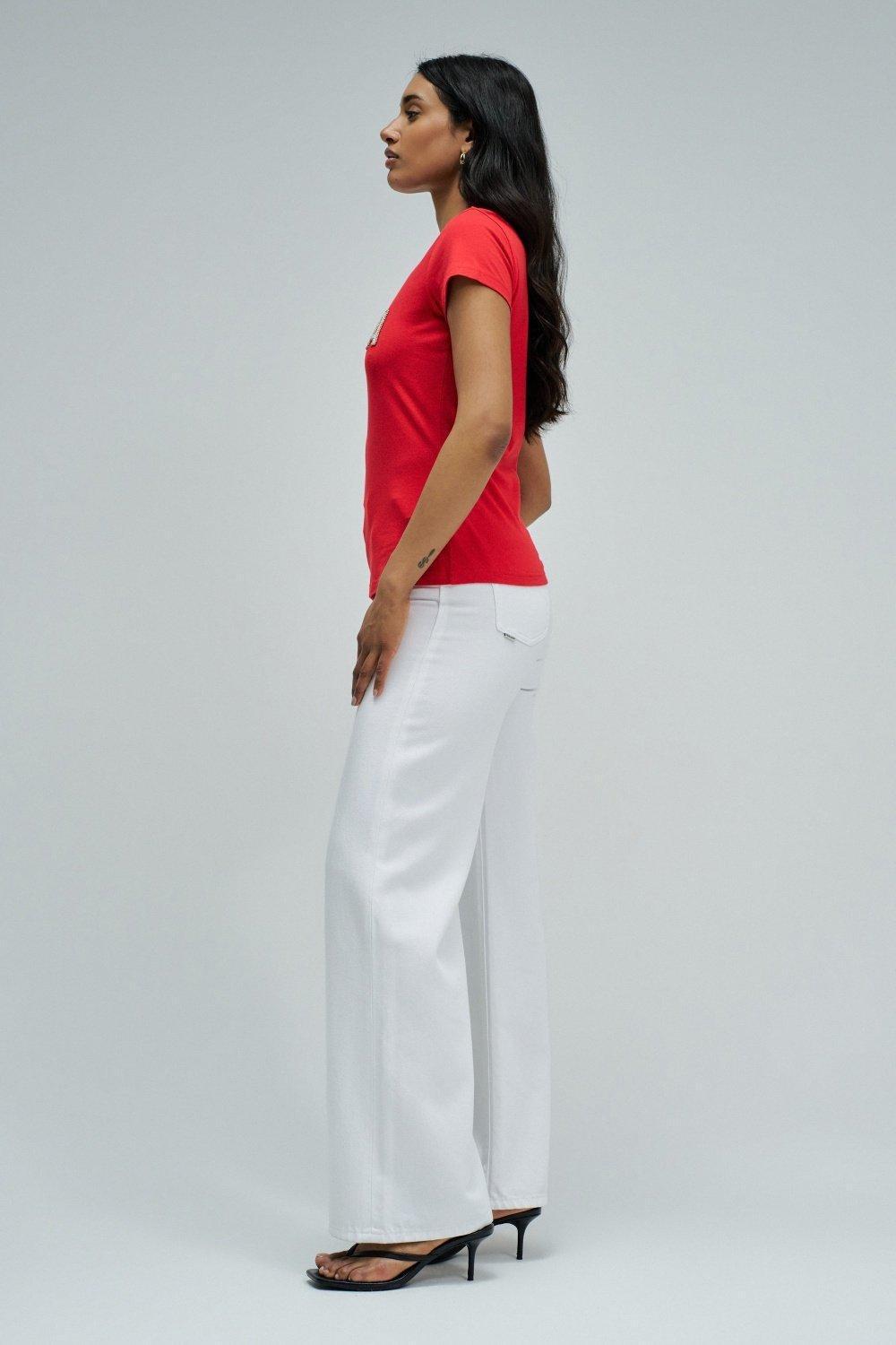 Dress With Branding, Red, medium