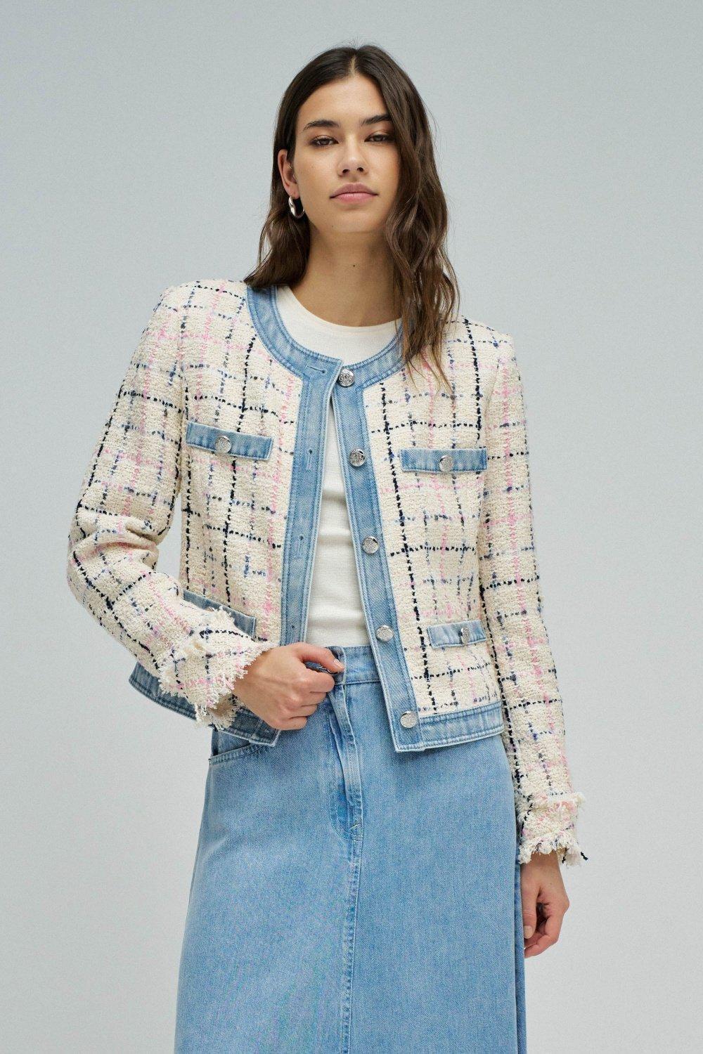 Tweed Coat, 2101_112, medium