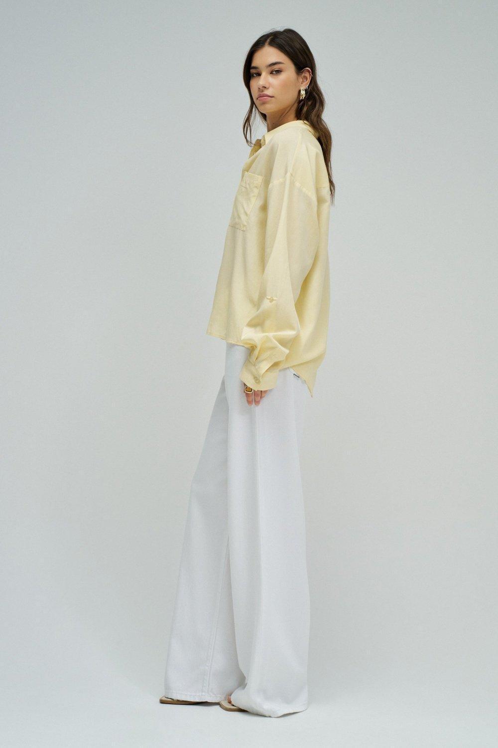 Lightdenim Shirt, Yellow, large image number 2