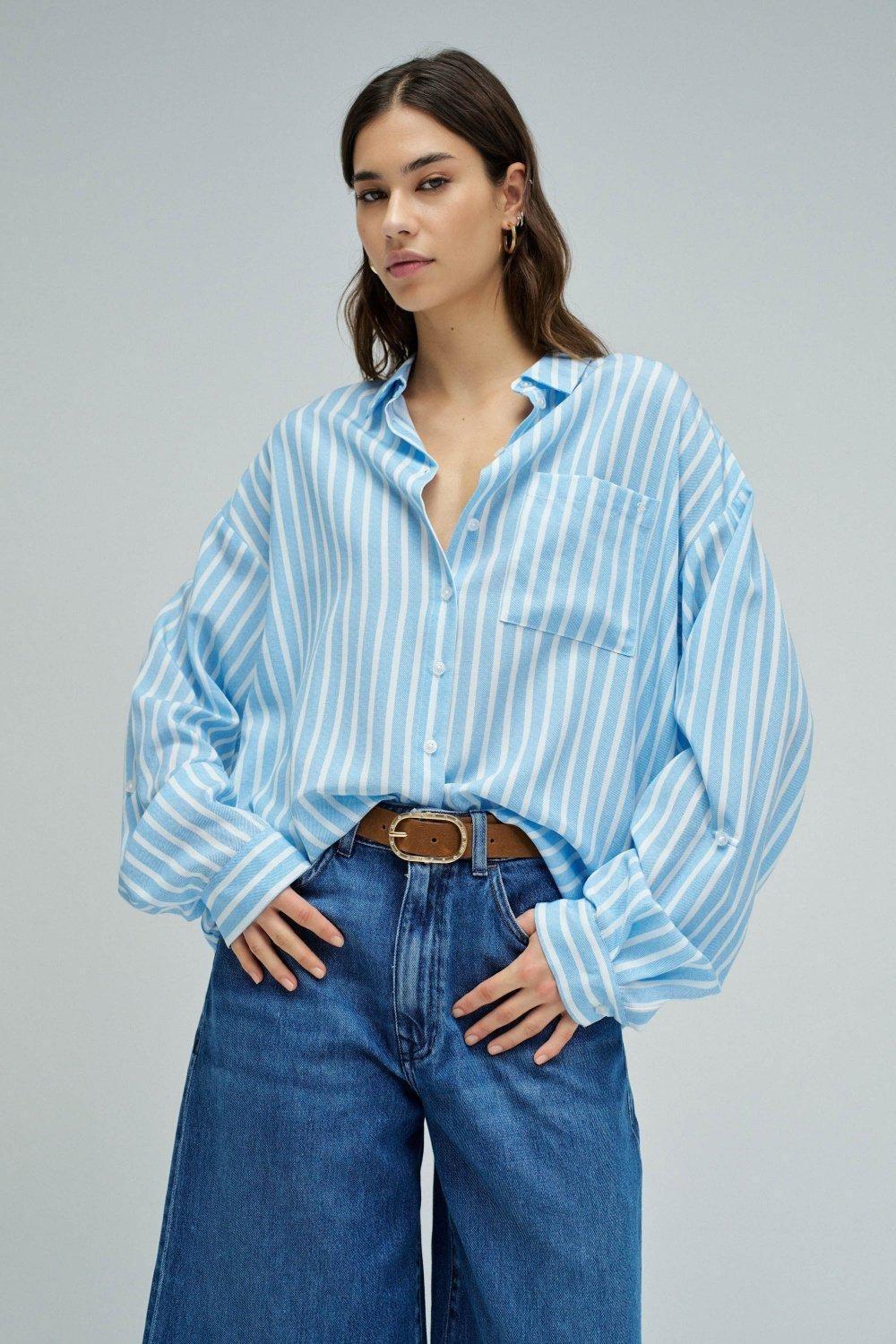 Lightdenim Shirt, Blue, large image number 0